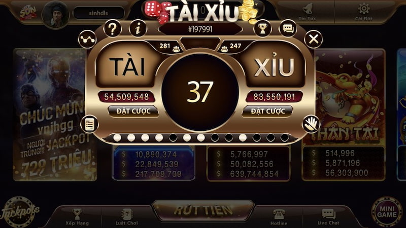 Tài xỉu - Game cá cược hot nhất hiện nay