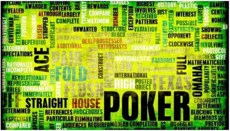 Thuật ngữ trong Poker khá đa dạng